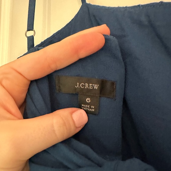 Women’s J.Crew Tie-back Tiered Eyelet Dress - Picture 3 of 4